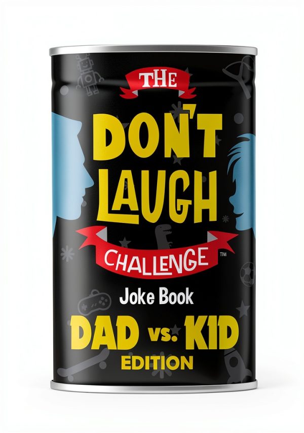 The Don't Laugh Challenge Kids Joke Book Illustrated by Bacchus-0