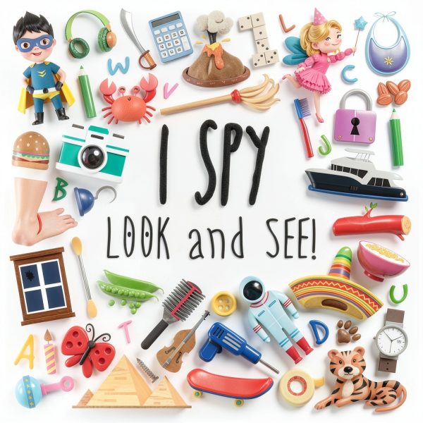 I Spy Book 13 Hidden Objects for Kids Ages 3-5 – Learning Edition-0
